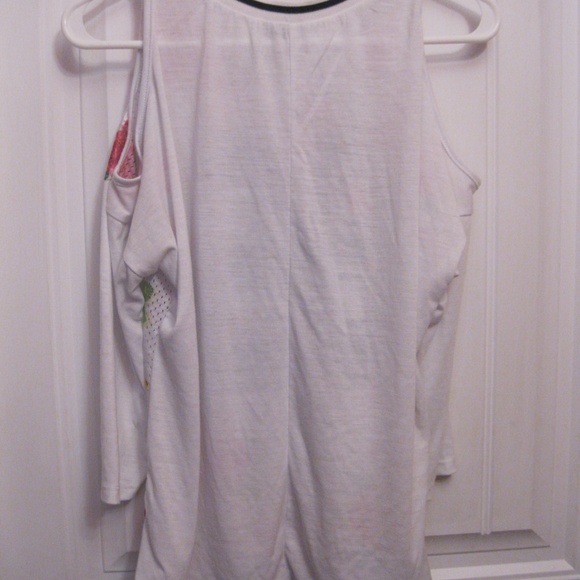 4/$20 🍁 Rue21 Off the Shoulder Top Sheer Front - Picture 5 of 5